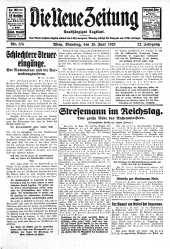 Die neue Zeitung