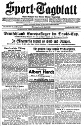 (Wiener) Sporttagblatt