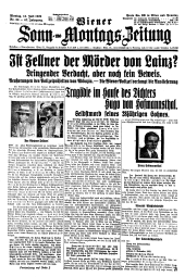 Wiener Sonn- und Montags-Zeitung