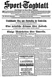 (Wiener) Sporttagblatt