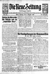 Die neue Zeitung