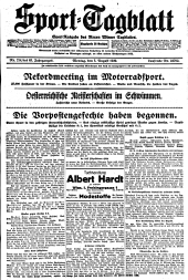 (Wiener) Sporttagblatt