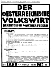 Der österreichische Volkswirt