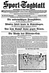 (Wiener) Sporttagblatt