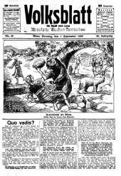 Volksblatt für Stadt und Land