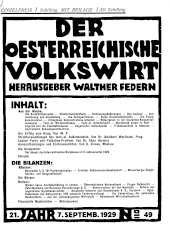 Der österreichische Volkswirt