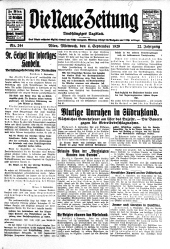 Die neue Zeitung