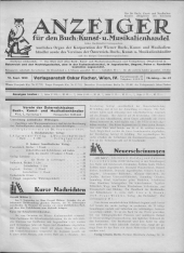 Oesterreichische Buchhändler-Correspondenz