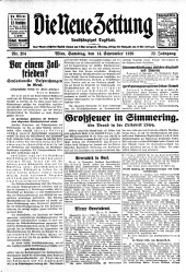 Die neue Zeitung