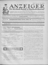 Oesterreichische Buchhändler-Correspondenz