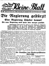 Das Kleine Blatt