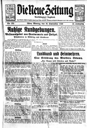 Die neue Zeitung