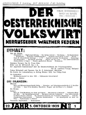 Der österreichische Volkswirt