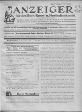 Oesterreichische Buchhändler-Correspondenz