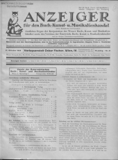 Oesterreichische Buchhändler-Correspondenz