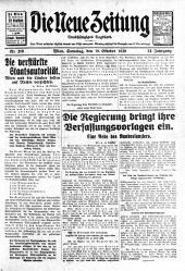 Die neue Zeitung