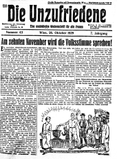 Die Unzufriedene