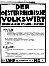 Der österreichische Volkswirt