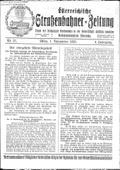 Österreichische Straßenbahner-Zeitung