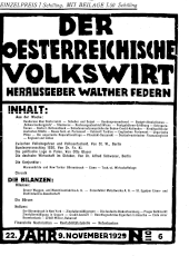 Der österreichische Volkswirt