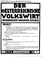 Der österreichische Volkswirt