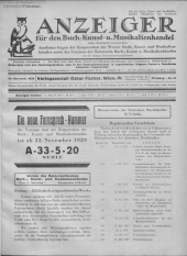 Oesterreichische Buchhändler-Correspondenz