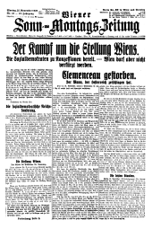 Wiener Sonn- und Montags-Zeitung