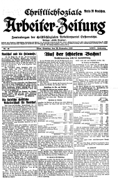 Christlich-soziale Arbeiter-Zeitung