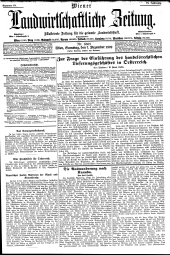 Wiener Landwirtschaftliche Zeitung