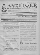 Oesterreichische Buchhändler-Correspondenz