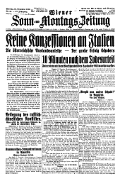 Wiener Sonn- und Montags-Zeitung