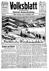 Volksblatt für Stadt und Land