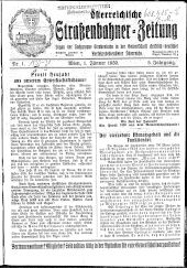 Österreichische Straßenbahner-Zeitung