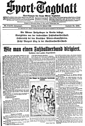 (Wiener) Sporttagblatt