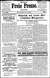 Neue Freie Presse