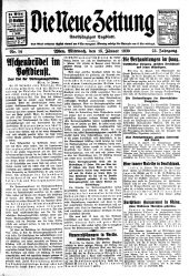 Die neue Zeitung