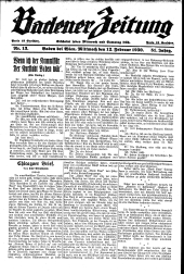 Badener Zeitung