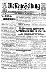 Die neue Zeitung