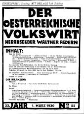 Der österreichische Volkswirt