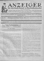 Oesterreichische Buchhändler-Correspondenz