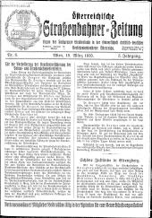 Österreichische Straßenbahner-Zeitung