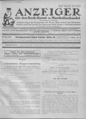 Oesterreichische Buchhändler-Correspondenz