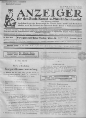 Oesterreichische Buchhändler-Correspondenz