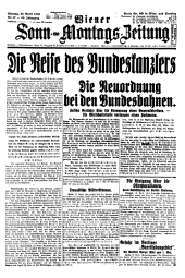 Wiener Sonn- und Montags-Zeitung