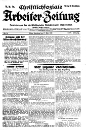 Christlich-soziale Arbeiter-Zeitung