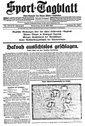 (Wiener) Sporttagblatt