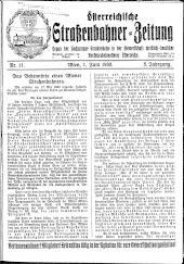 Österreichische Straßenbahner-Zeitung