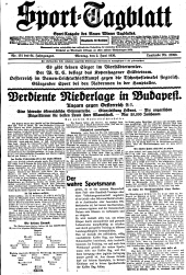 (Wiener) Sporttagblatt