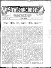 Der Straßenbahner
