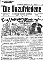 Die Unzufriedene